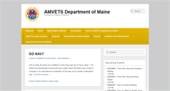 Desktop Screenshot of amvetsofmaine.com